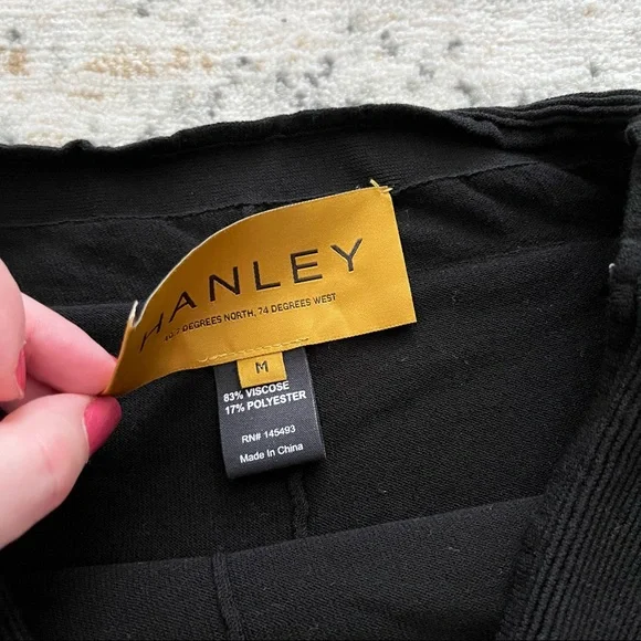 🆕 Hanley Mellon woven black a-line skirt skort